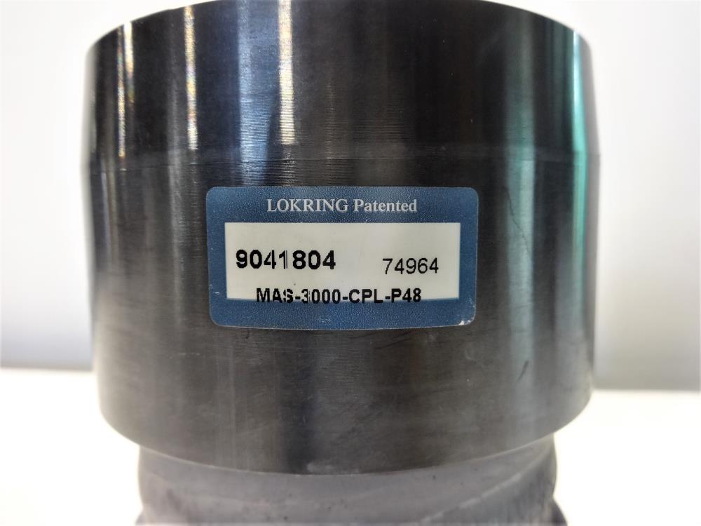 LOKRING 3" NPS 316L STAINLESS STEEL COUPLING 9041804